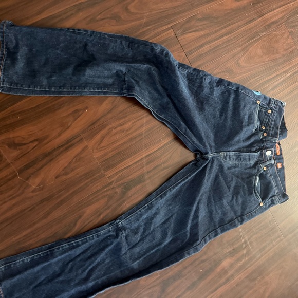 Ed Hardy Relaxed Fit Jeans - Black with Multicolor Design - Picture 5 of 5